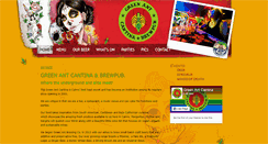Desktop Screenshot of greenantcantina.com